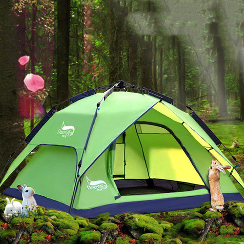 Experience the Great Outdoors with Our Multi-Person Automatic Camping Tent